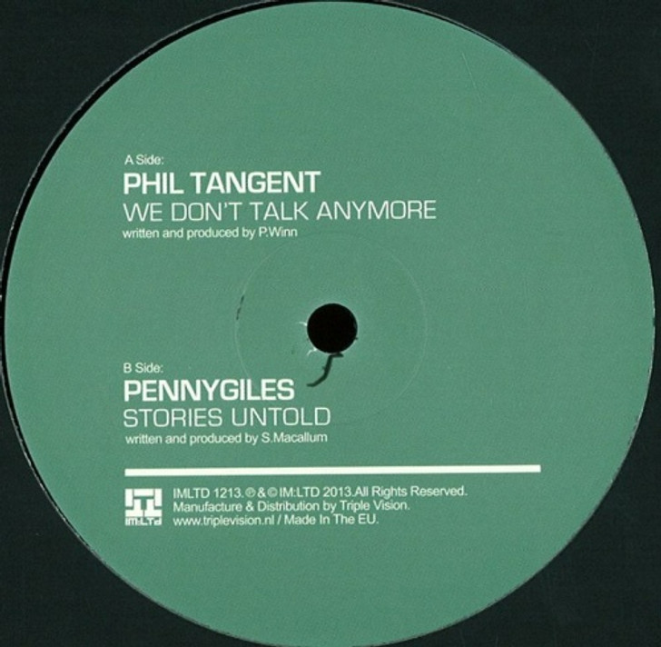 Phil Tangent / Pennygiles - We Don't Talk Anymore - 12" Vinyl