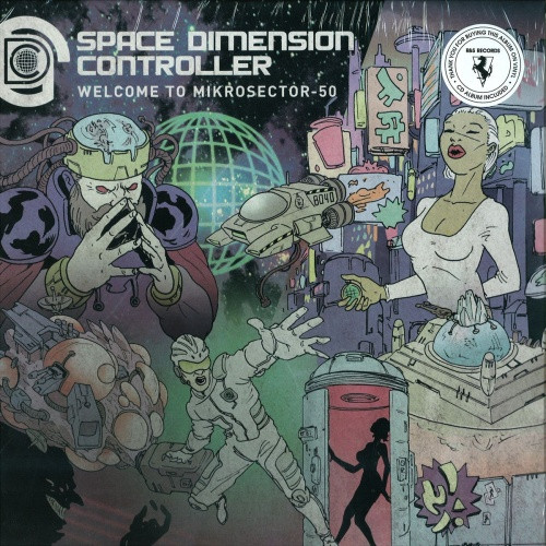 Space Dimension Controller - Welcome To Mikrosector-50 - 2x LP Vinyl