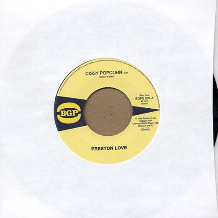 Preston Love / Brenda George - Cissy Popcorn / Can't Stand It - 7" Vinyl