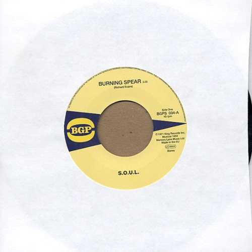 SOUL     - Burning Spear / What Ever You Wanna - 7" Vinyl