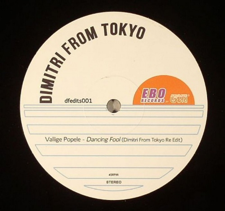 Dimitri From Tokyo - DF Edits 001 - 12" Vinyl