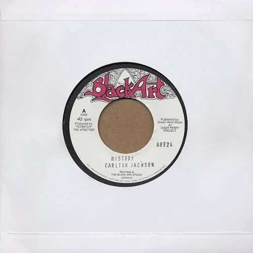 Carlton Jackson - History - 7" Vinyl