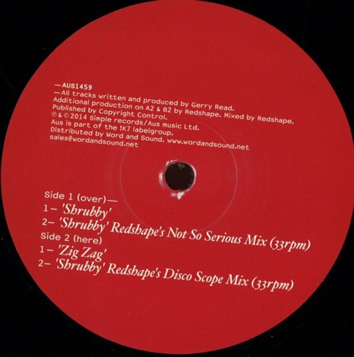 Gerry Read - Shrubby - 12" Vinyl