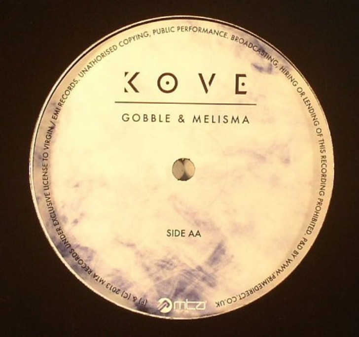 Kove - Gobble & Melisma - 12" Vinyl
