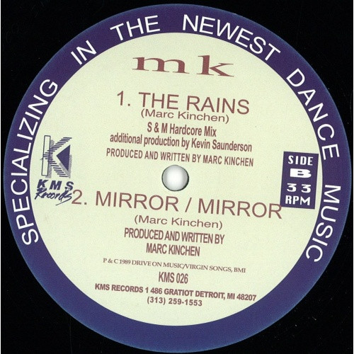 MK - Somebody New - 12" Vinyl