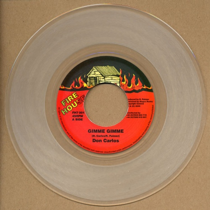 Don Carlos - Gimme - 7" Clear Vinyl