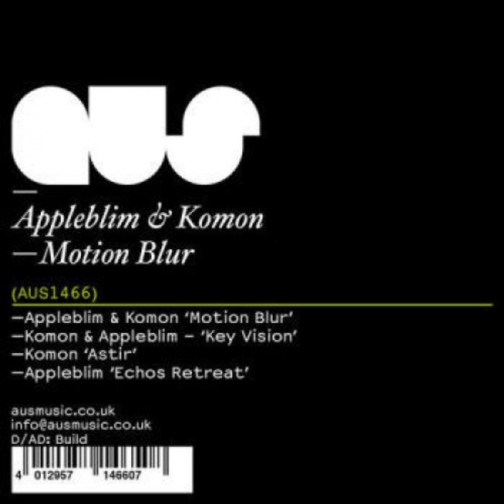 Appleblim & Komon - Motion Blur - 12" Vinyl