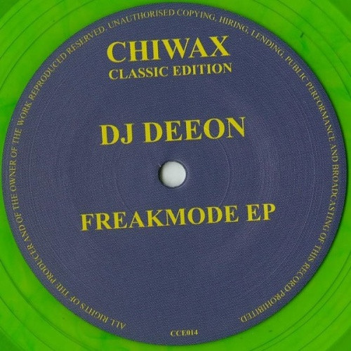 Dj Deeon - Freakmode - 12" Colored Vinyl