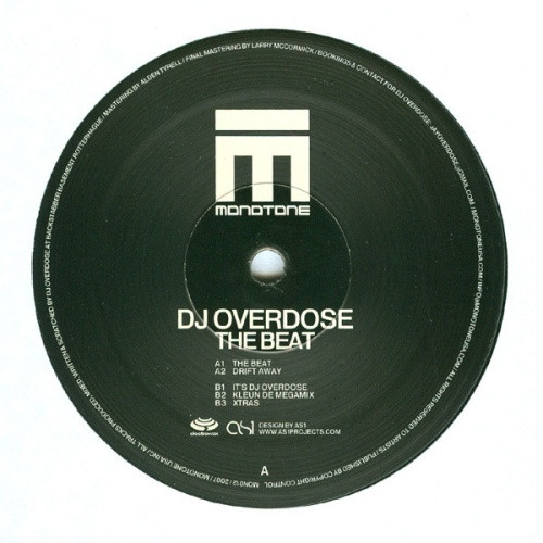 DJ Overdose - The Beat - 12" Vinyl