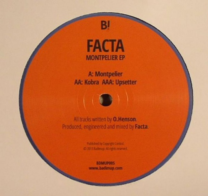 Facta - Montpelier - 12" Vinyl