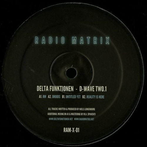 Delta Funktionen - D-Wave Two - 12" Vinyl 