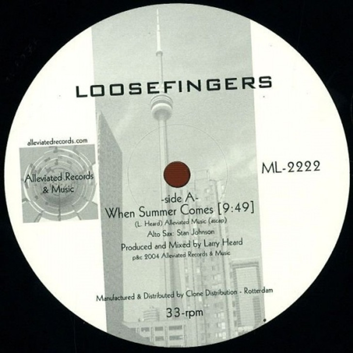 Larry Heard - Loosefingers 2 - 12" Vinyl 