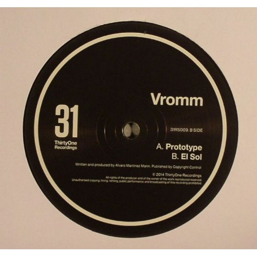 Vromm - Prototype - 12" Vinyl