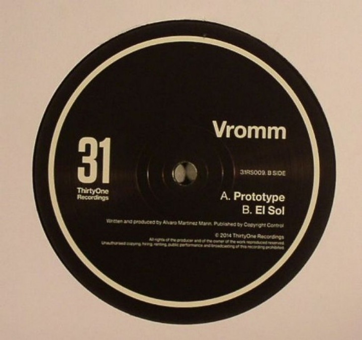Vromm - Prototype - 12" Vinyl