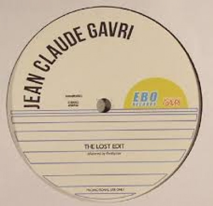 Jean Claude Gavri - The Lost Edit - 12" Vinyl