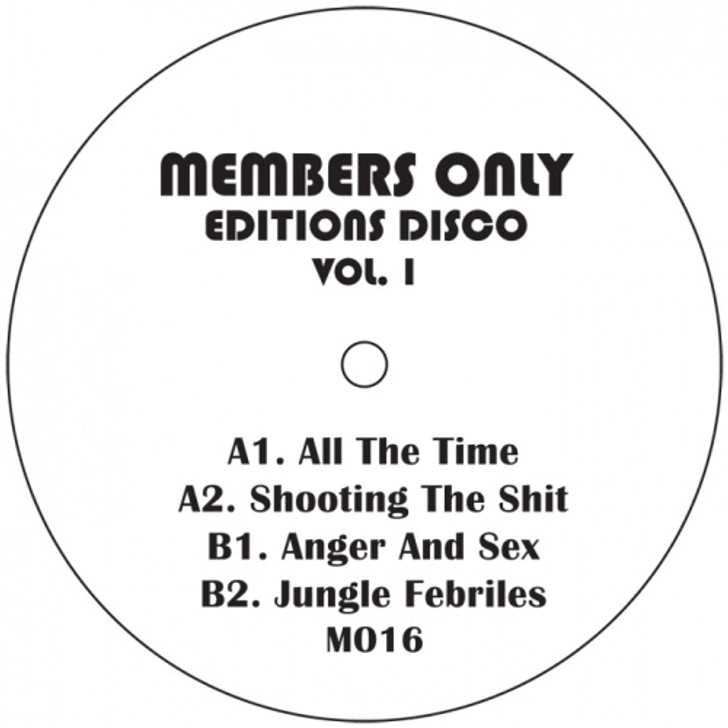 Members Only - Editions Disco Vol. 1 - 2x 12" Vinyl