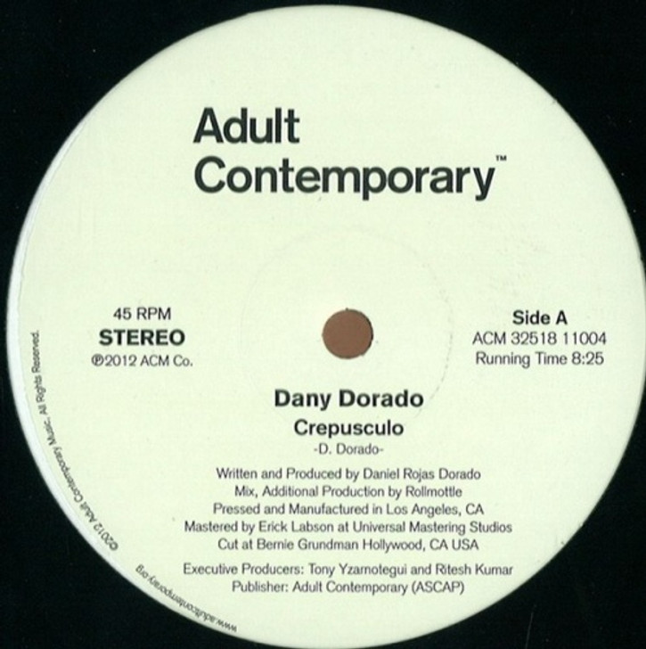 Dany Dorado - Crepusculo - 12" Vinyl 