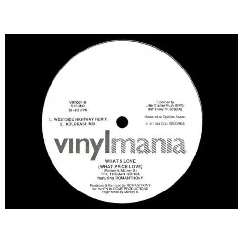 The Trojan Horse - What $ Love - 12" Vinyl
