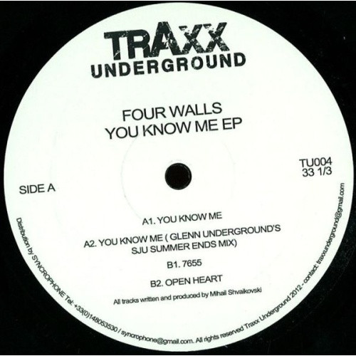 Four Walls - You Know Me Ep - 12" Vinyl