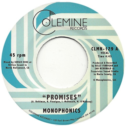 Monophonics - Promises / Strange - 7" Vinyl