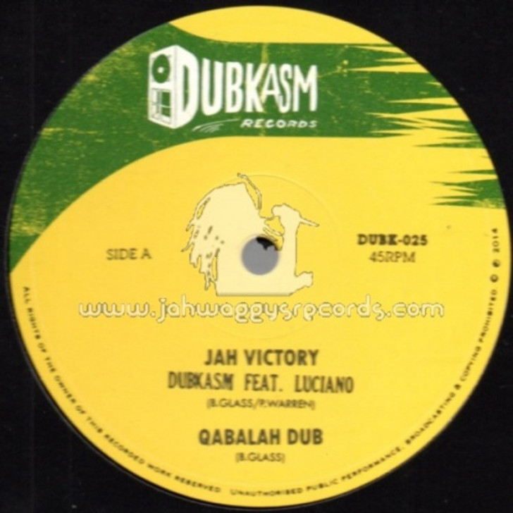 Dubkasm - Jah Victory / Right There - 12" Vinyl