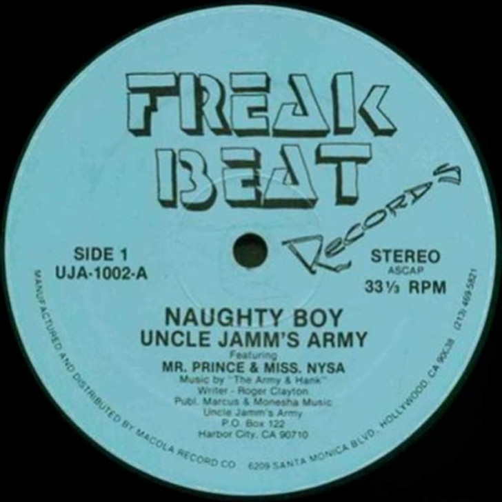 Uncle Jams Army - Naughty Boy - 12' Vinyl