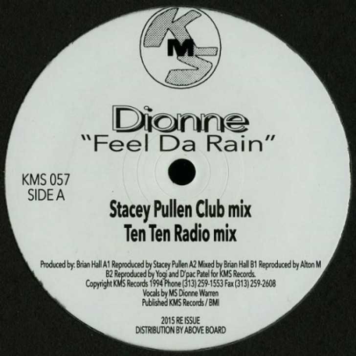 Dionne - Feel Da Rain - 12" Vinyl