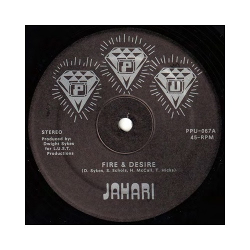 Dwight Sykes & Jahari - Fire & Desire / Situations - 12" Vinyl