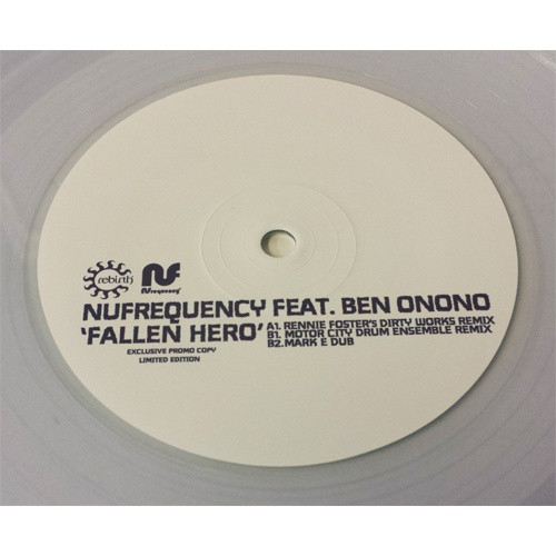 Nufrequency - Fallen Hero RSD - 12" Vinyl