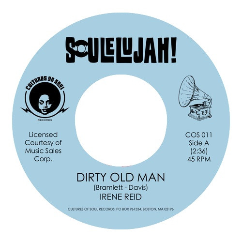 Irene Reid / Cuppy Records Studio Band - Dirty Old Man / I Keep Forgetting - 7" Vinyl