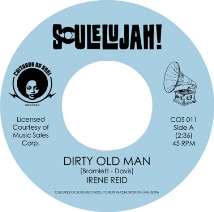 Irene Reid / Cuppy Records Studio Band - Dirty Old Man / I Keep Forgetting - 7" Vinyl