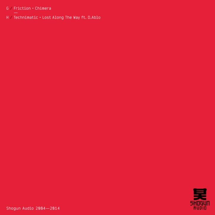 Various Artists - 10 Years Of Shogun Audio Pt. G/H - 10" Vinyl