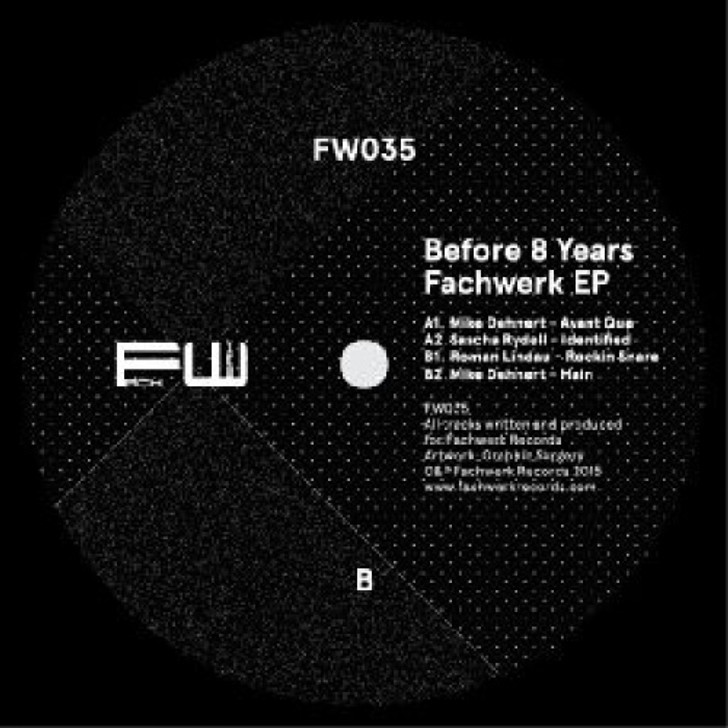 Various Artists - Before 8 Years Fachwerk - 12" Vinyl