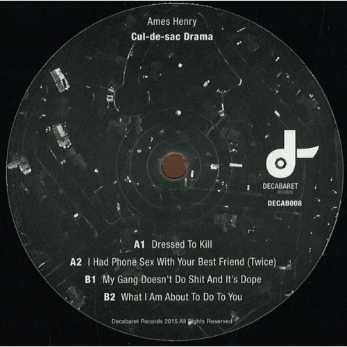 Ames Henry - Cul De Sac Drama - 12" Vinyl