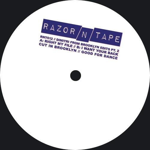 Dimitri From Brooklyn - Edits Pt. 2 - 12" Vinyl