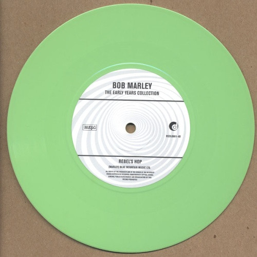 Bob Marley - Brain Washing / Rebels Hop - 7" Green Vinyl