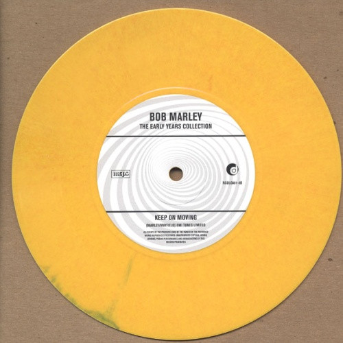 Bob Marley - Put It On / Keep On Moving - 7" Yellow Vinyl