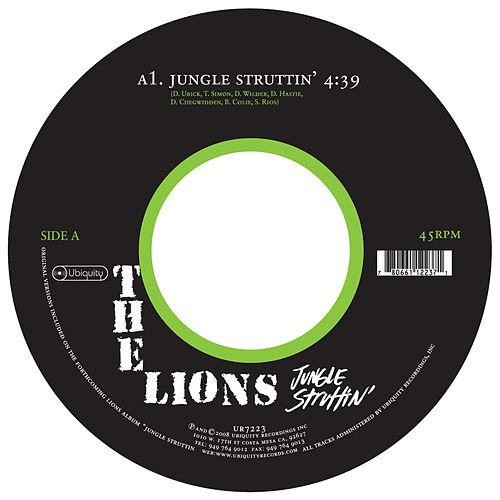 The Lions - Jungle Struttin' / Ethio-Steppers - 7" Vinyl