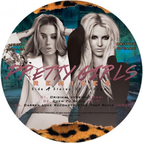 Iggy Azalea & Britney Spears - Pretty Girls - 12" Vinyl