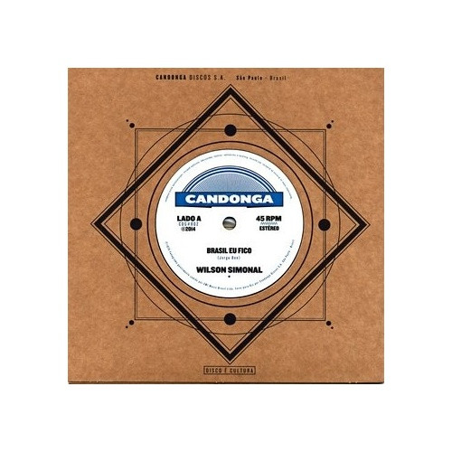 Wilson Simonal - Brasil Eu Fico - 7" Vinyl