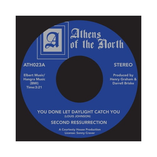 Second Re$surrection - You Done Let The Daylight Catch You - 7" Vinyl