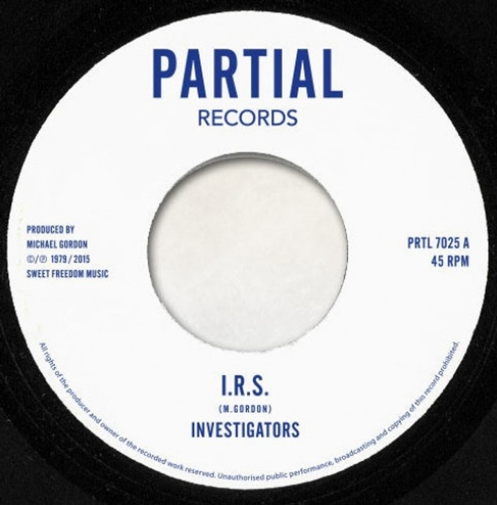 Investigators - IRS - 7" Vinyl