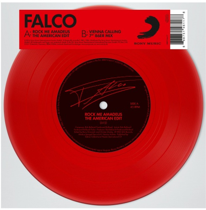 Falco - Rock Me Amadeus RSD - 7" Colored Vinyl