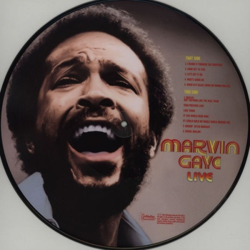 Marvin Gaye - Marvin Gaye Live! - LP Picture Disc Vinyl