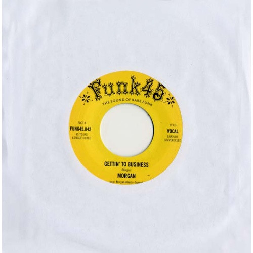 Morgan - Gettin' To Business / Cooker - 7" Vinyl
