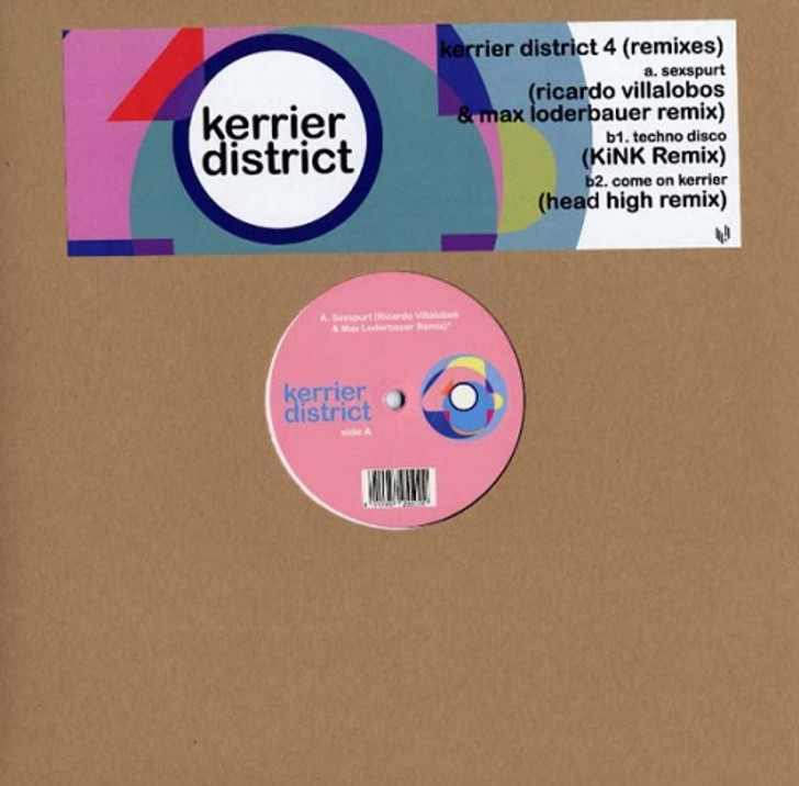 Kerrier District - 4 (Remixes) - 12" Vinyl