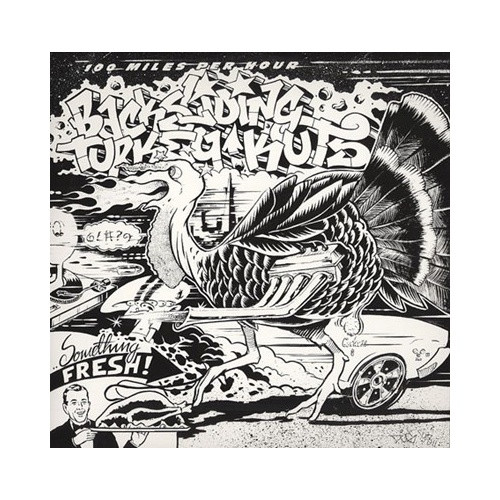 Dj Qbert - 100mph Backsliding Turkey Kuts - 7" Vinyl