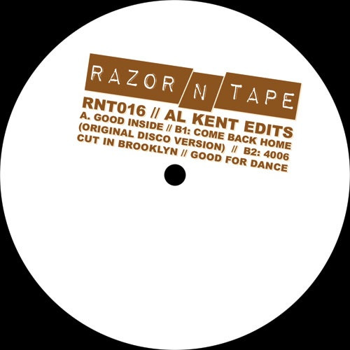 Al Kent - Edits - 12" Vinyl