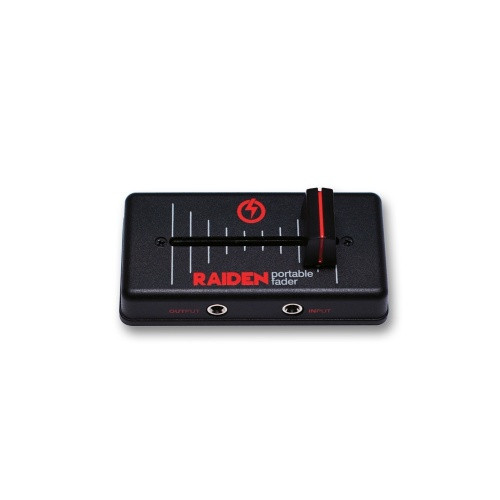 Raiden - VVT-MK1 Black / Red (Right Side Cut Off) - Portable Fader