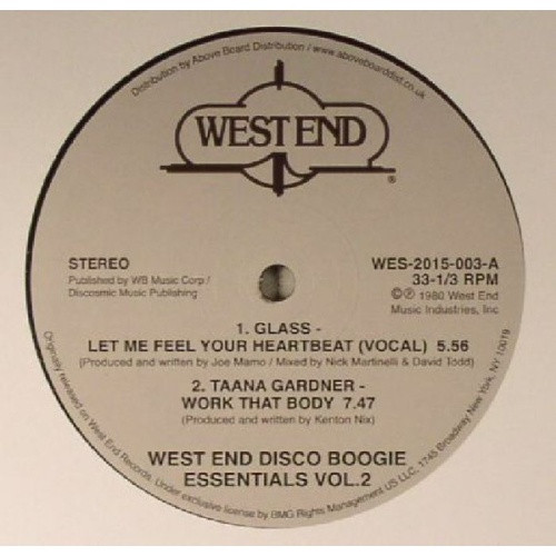 Various Artists - West End Boogie Essentials Vol. 2 - 12" Vinyl